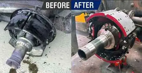 Semi Truck & Trailer Spindle Replacement